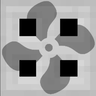 Iron Trapdoor Fans
