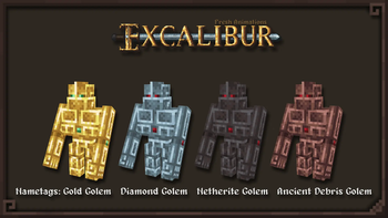 Iron Golem - Ore Variants