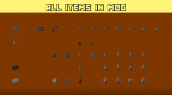 All Items In mod