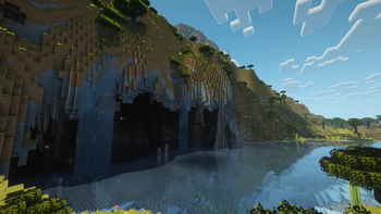 New cave and mountain generation