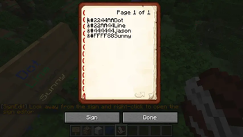 SignEdit for Bukkit v1.12 – /sign ui