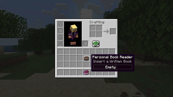 Empty Personal Book Reader