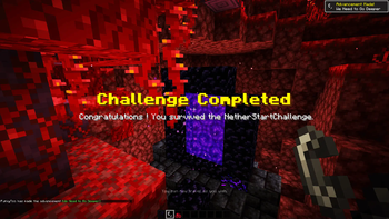 Nether Start Challenge Portal