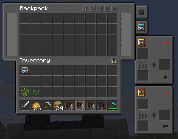 Iron Backpack