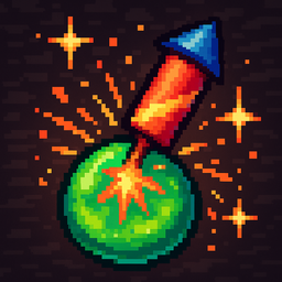 Sticky Fireworks