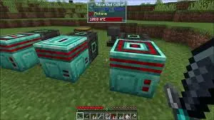A few machine blocks