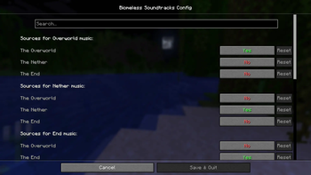Biomeless Soundtracks Screenshot 1