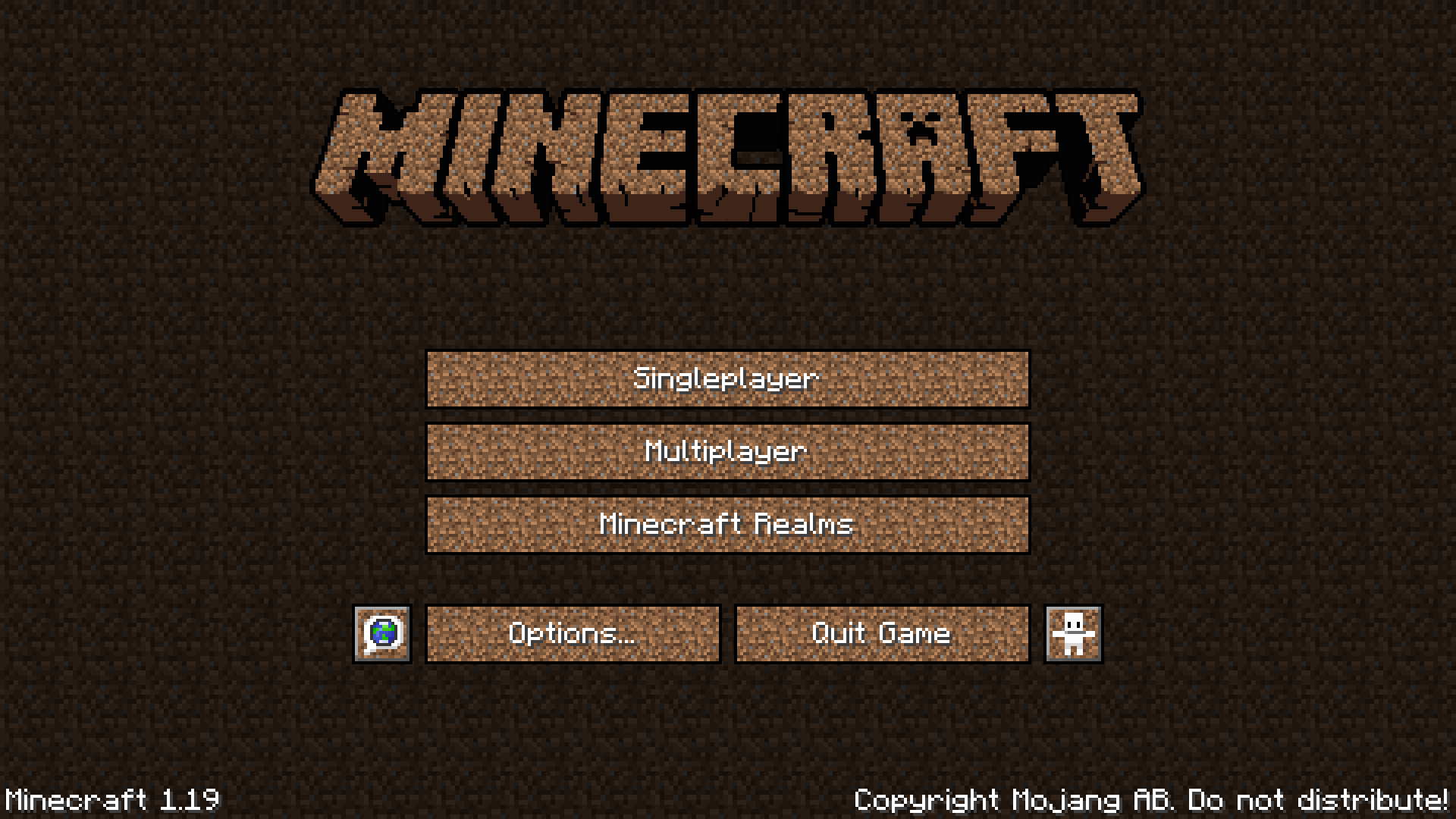 Main Menu