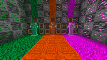 All mineral Blocks/Items/Armor