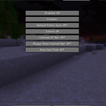 Potion Display Config