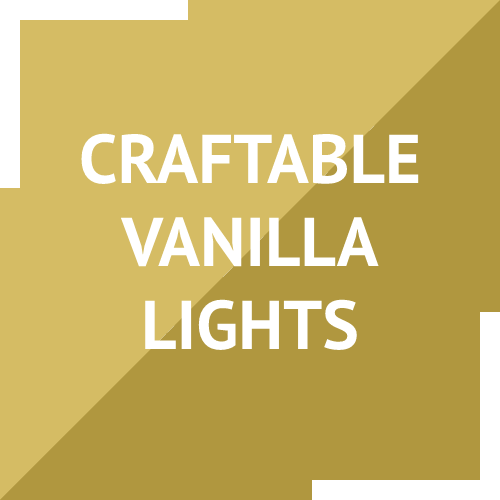 Craftable Vanilla Lights