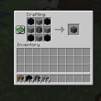 Bedrock Crafting