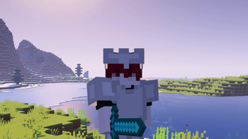 Player with Iron Crown.