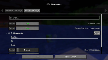 General Settings Configuration
