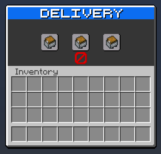 Blue Delivery GUI