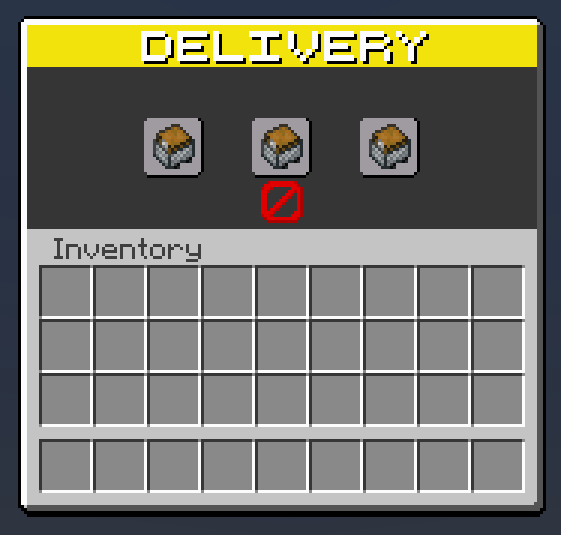 Yellow Delivery GUI