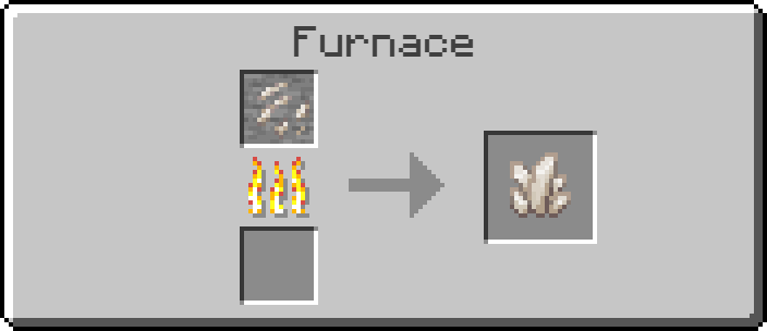 Smelt Overworld Quartz Ore