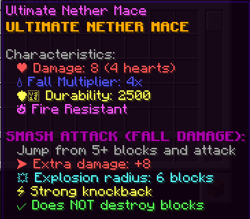 Nether Ultimate Weapon Screenshot 1