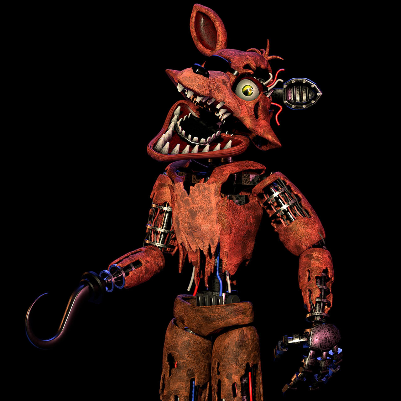 Withered Foxy Jumpscare