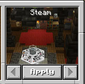 Steam interior in the Tardis cosole