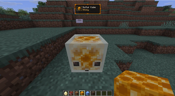 Sticky Sulfur Cube