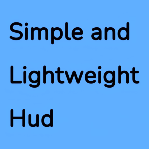 simple and lightweight hud
