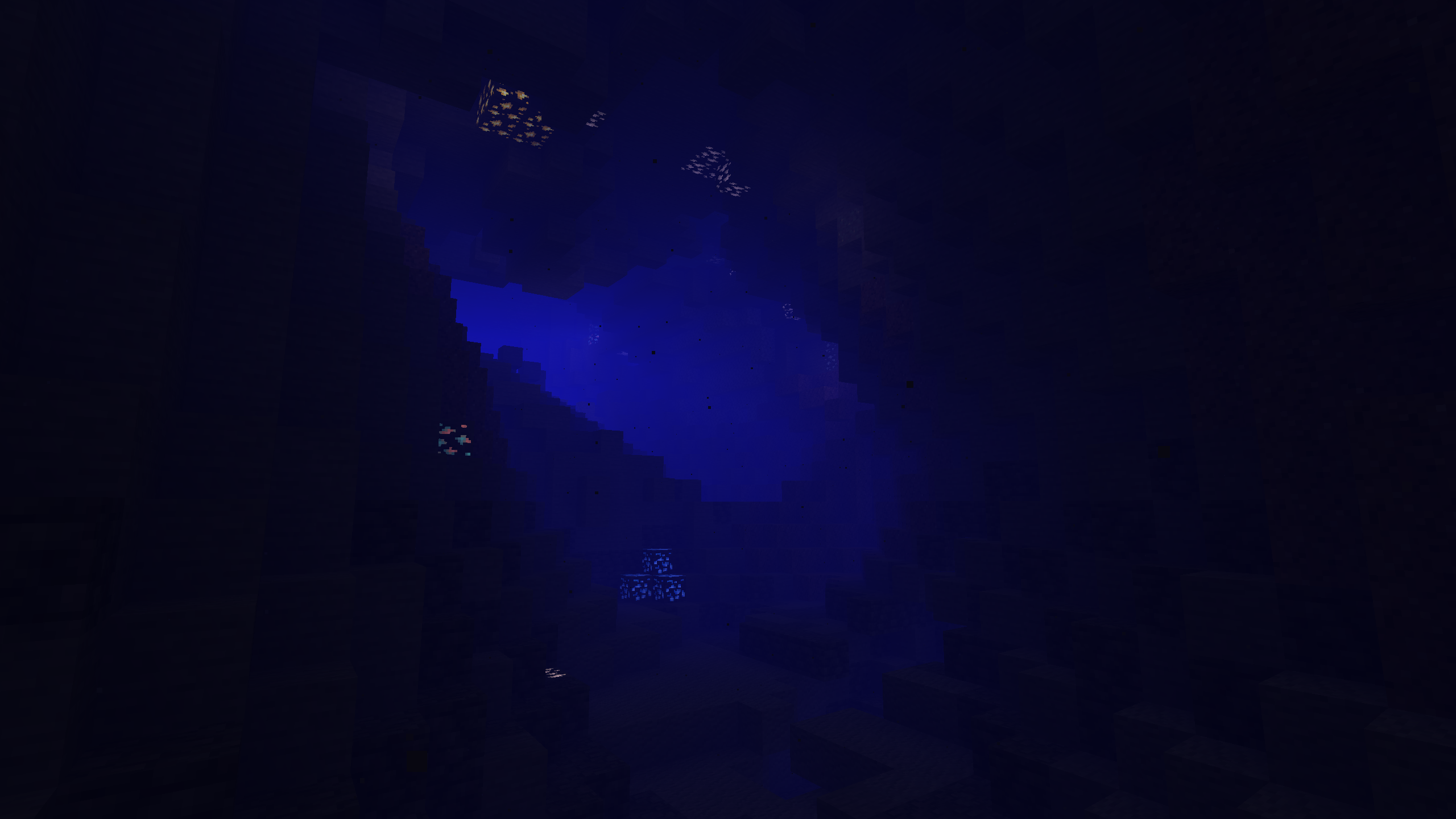 Underwater cave