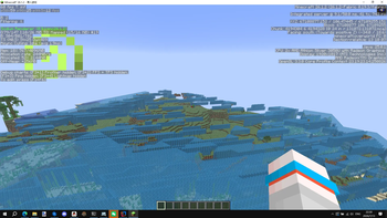 Water generation errors at extreme coordinates.