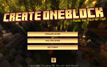 Main Title Screen