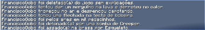 Algum exemplos