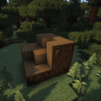 Spruce Tree Stump
