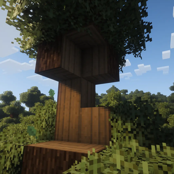 Chopping Spruce Tree
