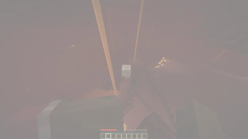 Parrying a ghast's fireball