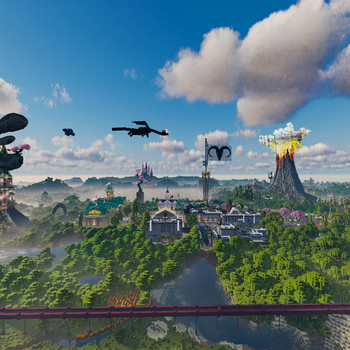 HermitCraft S9 Panorama — screenshot 1