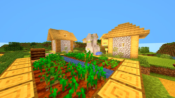 Village at day