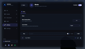 Custom Binds
