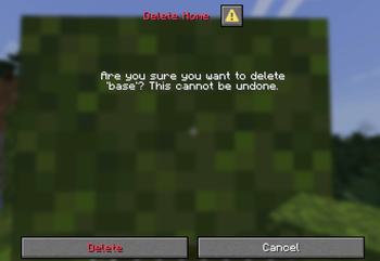 Homes-Dialog-Menu Confirm deletion