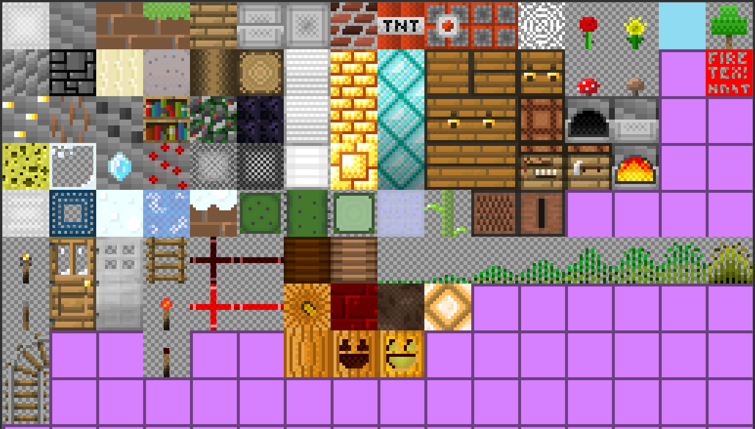 The terrain.png image showing all the block textures!