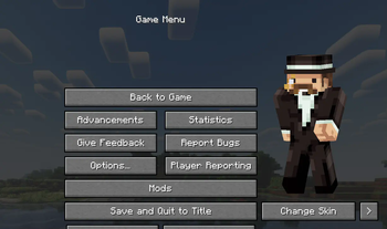 In Game Menu