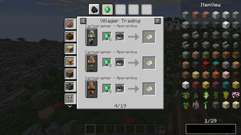 Villager Trading Recipes