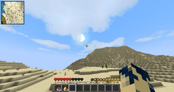 The hunger bar and sun