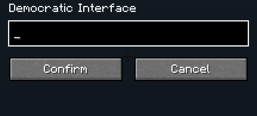 Democratic Interface