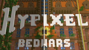 Bedwars with vs without Shaders