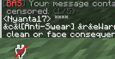 Censored Swear Text