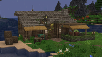 A home on the lake.