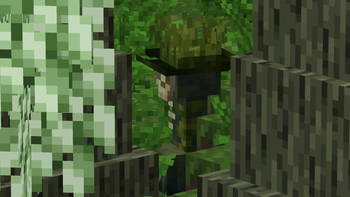 A deadly swamp creeper, lurking.