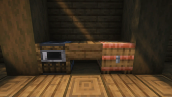Kitchen with Fermenter Block