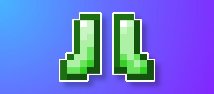 The banner of the slime boots