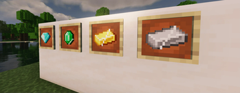 All the Currently Shining Ores With Shaders