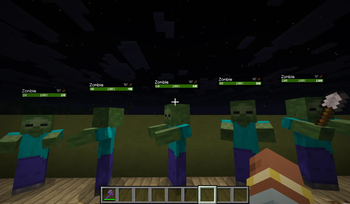 size comparison with health bars